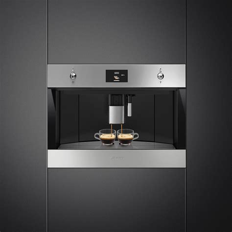 smeg built in espresso machine